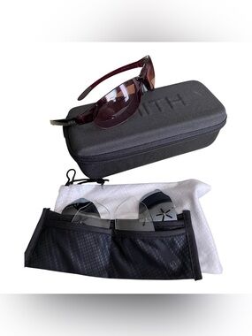 Smith Optics Parallel Sugar Plum Women's Sport Sunglasses Extra Lenses Case &Bag